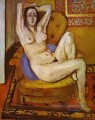 Nu sur un coussin bleu 1924 fauvisme abstrait Henri Matisse